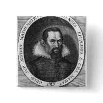 Johannes Kepler  1590 Buttons
