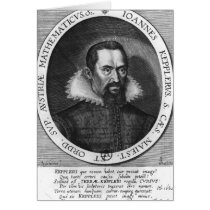 Johannes Kepler  1590 Greeting Card