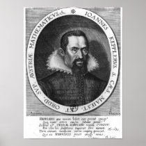 Johannes Kepler  1590 Poster