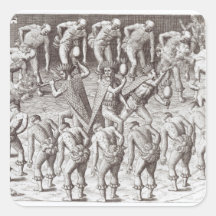 Johannes Lerii's Account of the Caraibe Indians Sticker