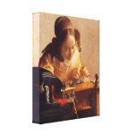 Johannes Vermeer - The Lacemaker Stretched Canvas Prints