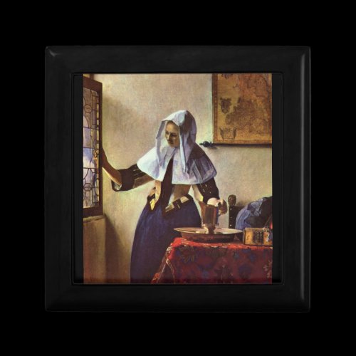 Johannes Vermeer - Young woman with a water jug at Jewelry Boxes