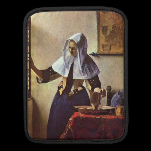 Johannes Vermeer - Young woman with a water jug at Sleeves For Ipads