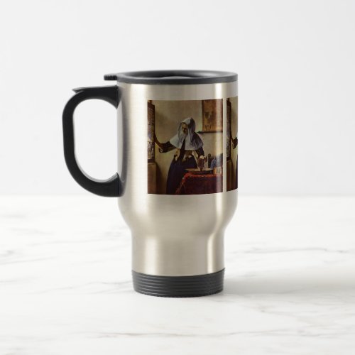 Johannes Vermeer - Young woman with a water jug at Coffee Mugs