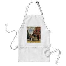Johannes Vermeer's Street in Delft (circa 1660) Aprons