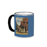 Johannes Vermeer's Street in Delft (circa 1660) Coffee Mug