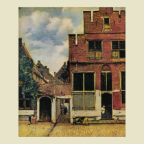 Johannes Vermeer Street in Delft