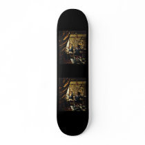 Johannes Vermeer's The Art of Painting circa 1668 Skateboard Deck
