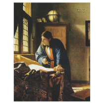 Johannes Vermeer's The Geographer (circa 1669) flyers