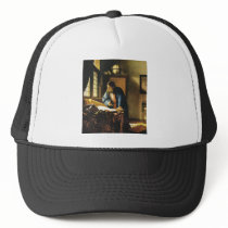 Johannes Vermeer's The Geographer (circa 1669) Trucker Hat