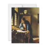 Johannes Vermeer's The Geographer (circa 1669) Invite
