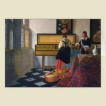 Johannes Vermeer's The Music Lesson (circa1663) cards