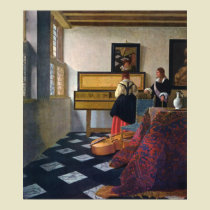 Johannes Vermeer The Music Lesson