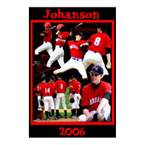 Johanson Freshman Baseball Poster posters