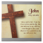 JOHN 11:25-26 tiles