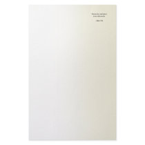 JOHN 11:26 stationery