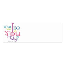 John 13:1-17 Wash Disciples Feet Scripture-Wear Business Card