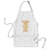 John 14:6 Hungarian aprons by BiblicalTShirts John 14:6 Hungarian aprons