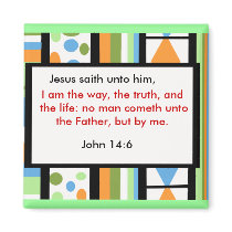 John 14:6 magnet