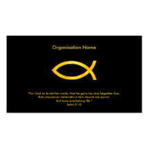 John 3:16 - Christian Business Card