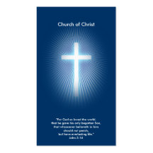 John 3:16 - Christian Business Card