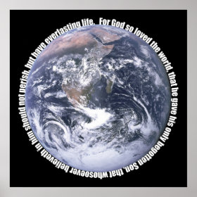 John 3:16 Poster