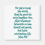 John 3:16 English Magnet