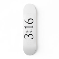 John "3:16" Extreme Skateboard by World_Faith_Gifts John "3:16" Extreme Skateboard