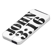 John 3:16 for GOD iPhone 5 Cover