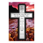 John 3:16 Gifts Customized Stationery