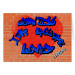 John 3:16 Graffiti Card John 3:16 Graffiti Card