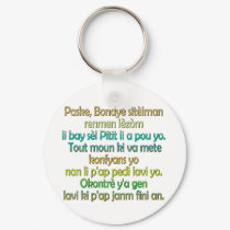 John 3:16 Haitian Creole keychains by BiblicalTShirts John 3:16 Haitian Creole keychains