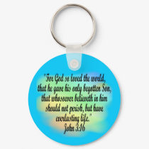 John 3:16 keychains