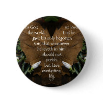 john 3:16 king james on heart leaf pins