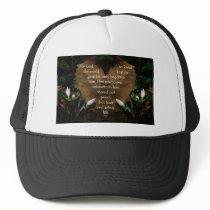 john 3:16 king james on heart leaf hat