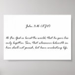 John 3:16 (KJV) Print