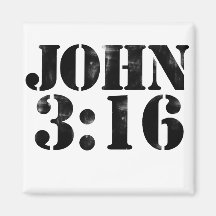 John 3:16 magnet