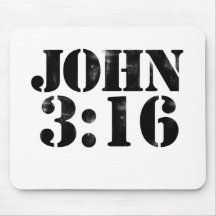 John 3:16 mousepads