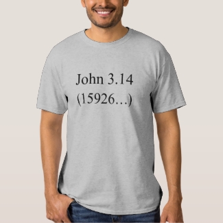 John 3:16 parody, Pi design.