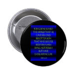 John 3:16 pinback buttons