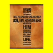 John 3:16 Postcard