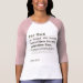 Ladies 3/4 Sleeve Raglan (Fitted)