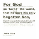 John 3:16 revised t-shirts by TruthSaves John 3:16 revised t-shirts