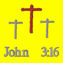John 3:16 _ Track Jacket embroidered shirts