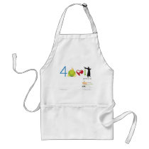 John 3:16 v1F - Standard Apron by zSTWBD John 3:16 v1F - Standard Apron