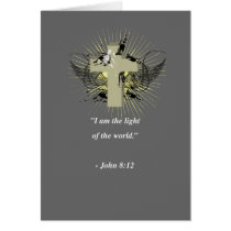 JOHN 8:12 Bible Verse cards