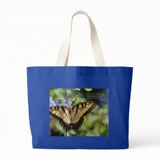 John 8 Yellow Swallowtail Butterfly bag