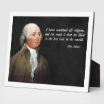 John Adams Bible Photo Plaques