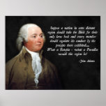 John Adams Bible Quote Posters