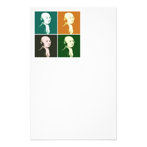 John Adams Customized Stationery
